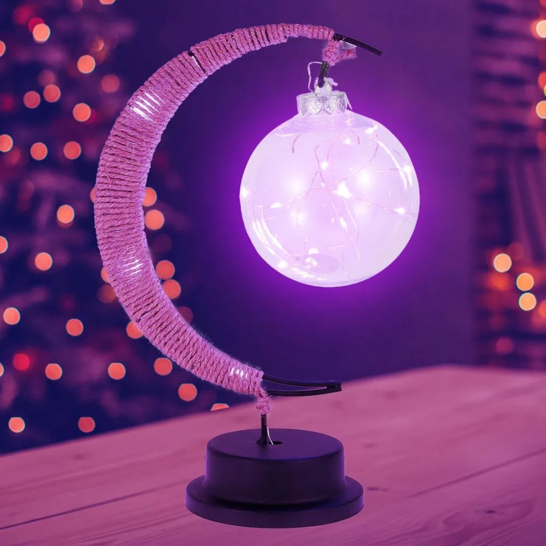 Lampe de Chevet original Forme de Croissant de Lune