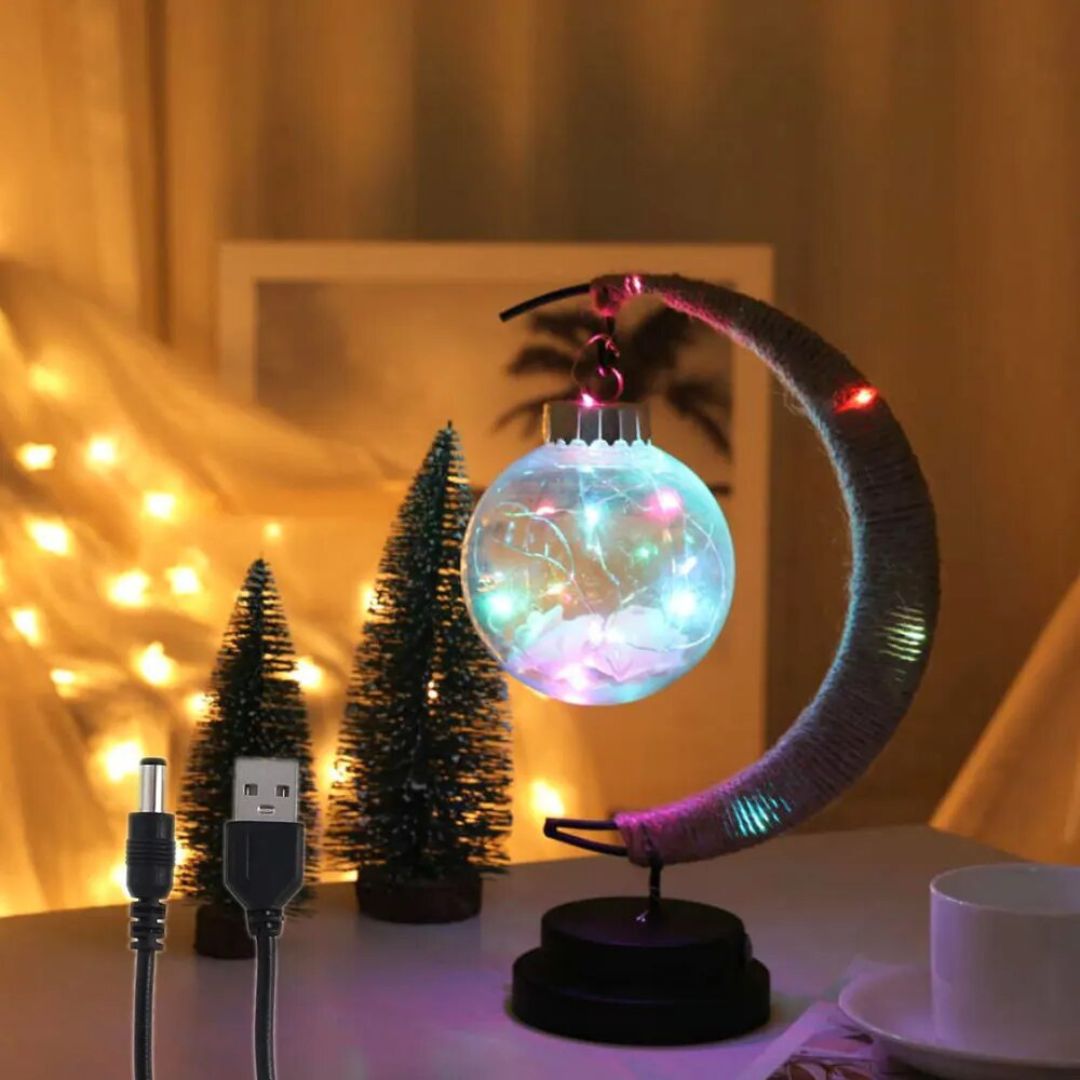 Lampe de Chevet original Forme de Croissant de Lune